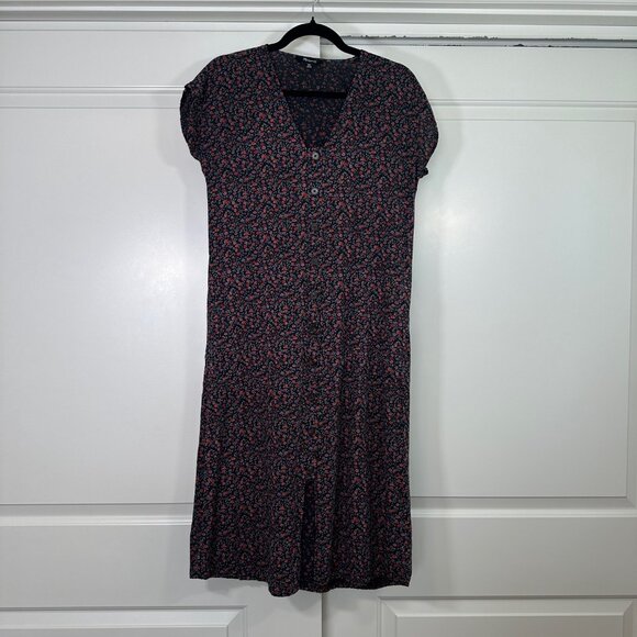 Madewell Easy Midi Dress in Fieldwalk Floral XXS - Picture 5 of 12